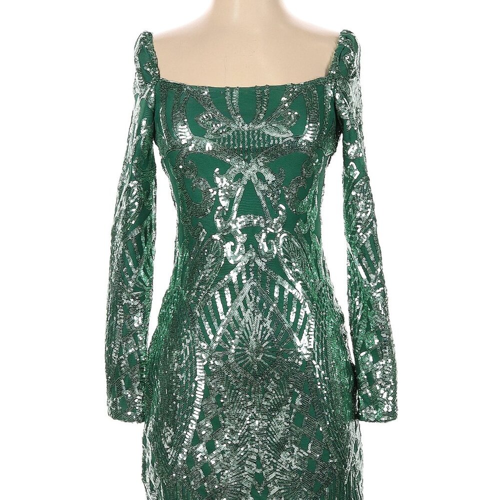 Fun Sexy Bodycon Cocktail Sequence Dress